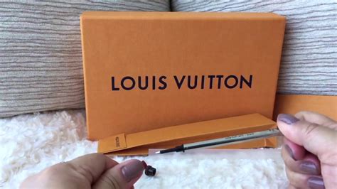 louis vuitton cart pen|Louis Vuitton pen refill.